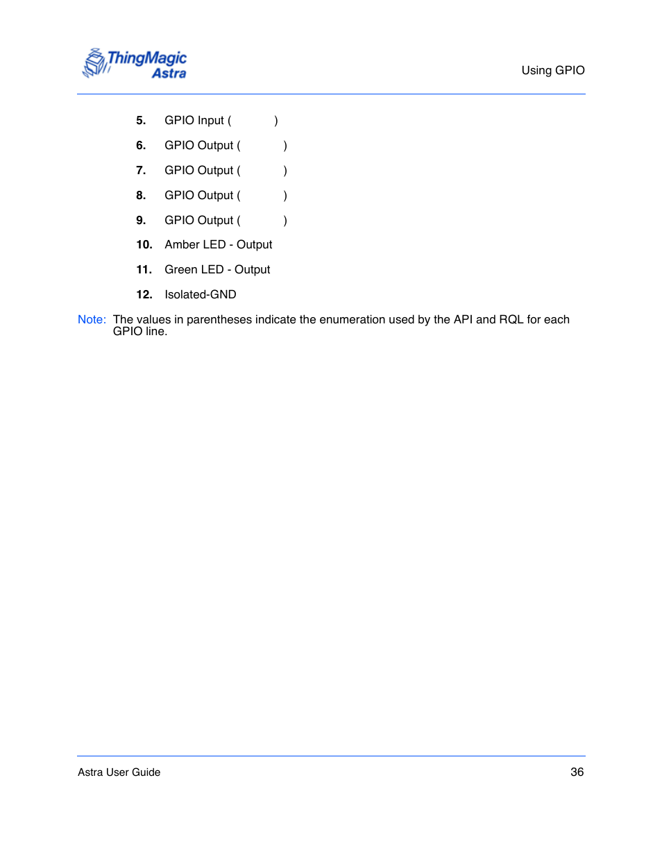 ThingMagic Astra User Manual | Page 36 / 75