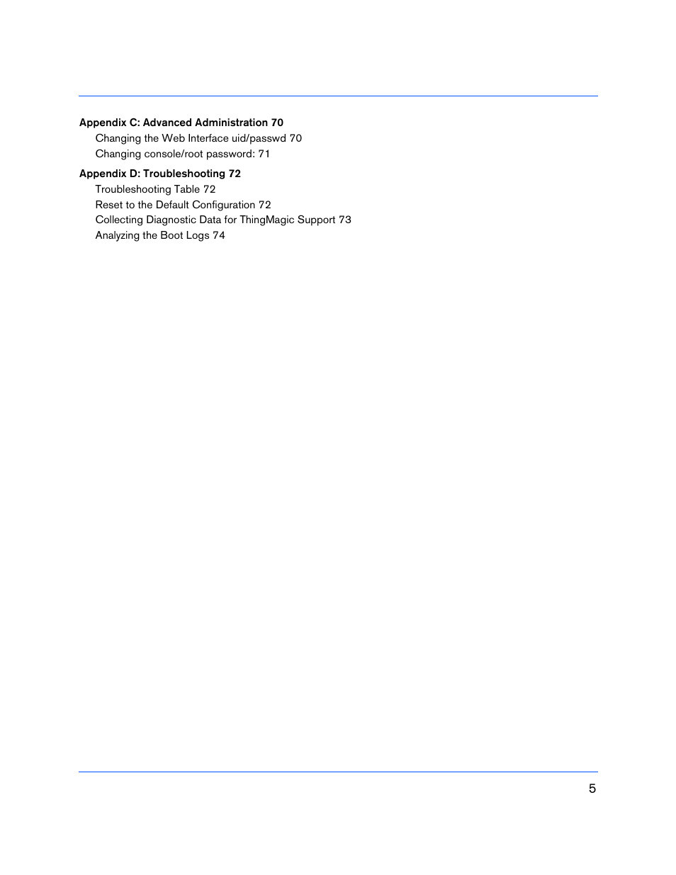 ThingMagic Astra User Manual | Page 5 / 75