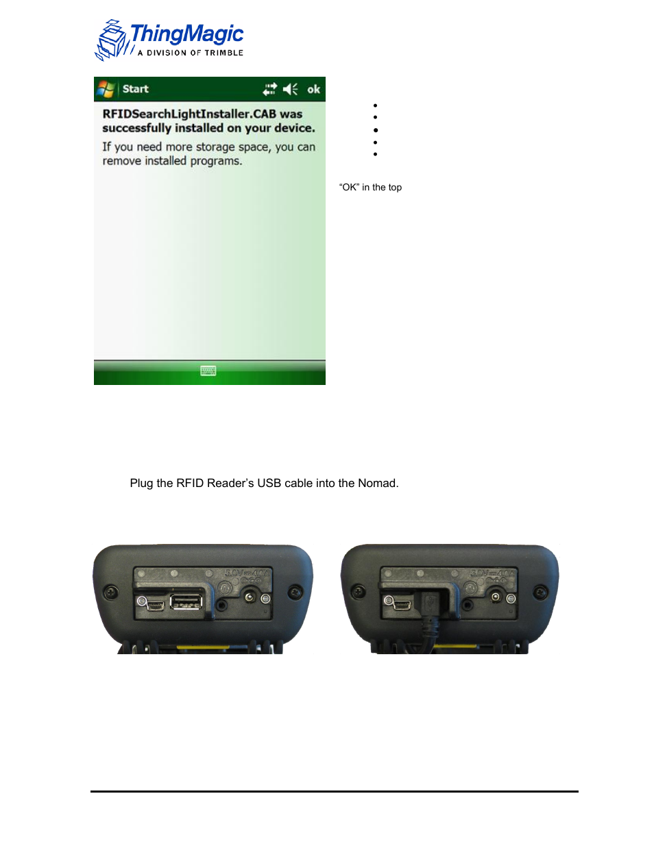 ThingMagic Nomad RFID Setup Guide User Manual | Page 10 / 36
