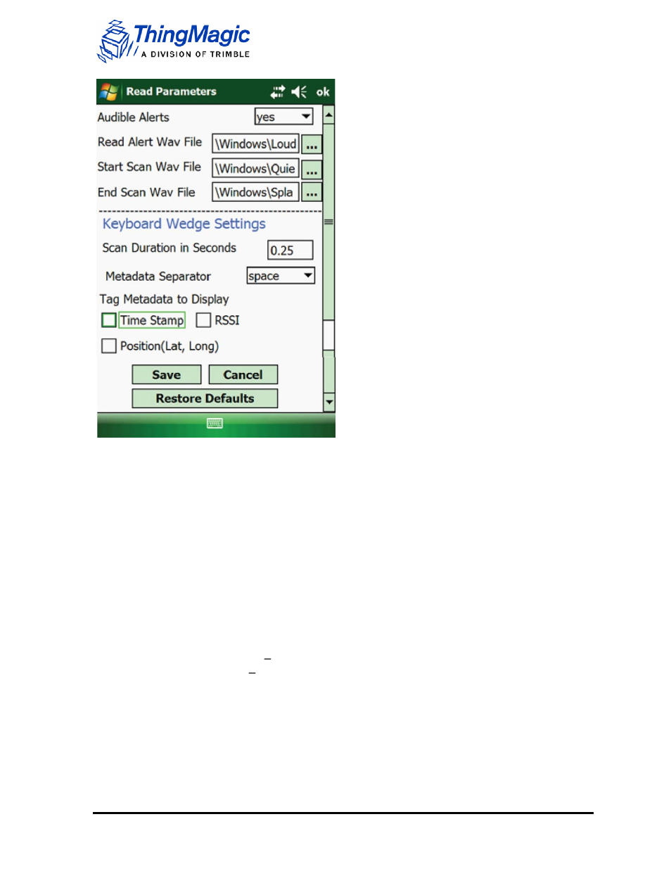 ThingMagic Nomad RFID Setup Guide User Manual | Page 26 / 36