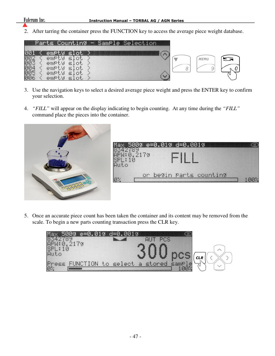 Torbal AGN100 User Manual | Page 48 / 73