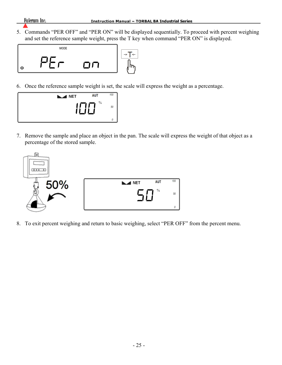 Torbal BAS Series User Manual | Page 26 / 59