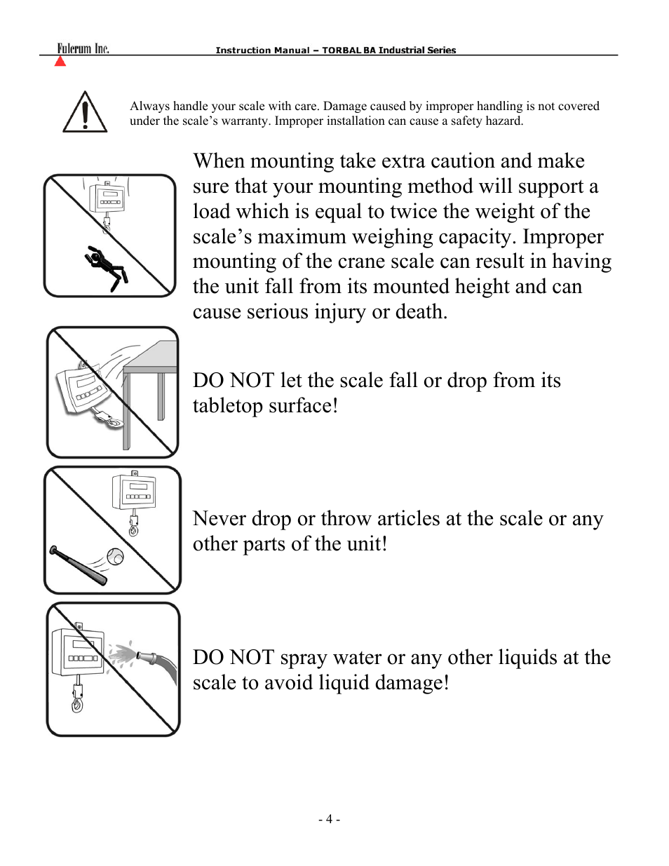 Torbal BAS Series User Manual | Page 5 / 59