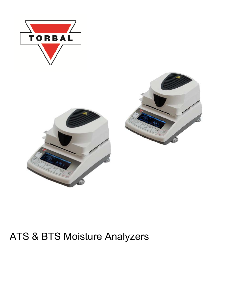 Torbal ATS120 User Manual | 39 pages
