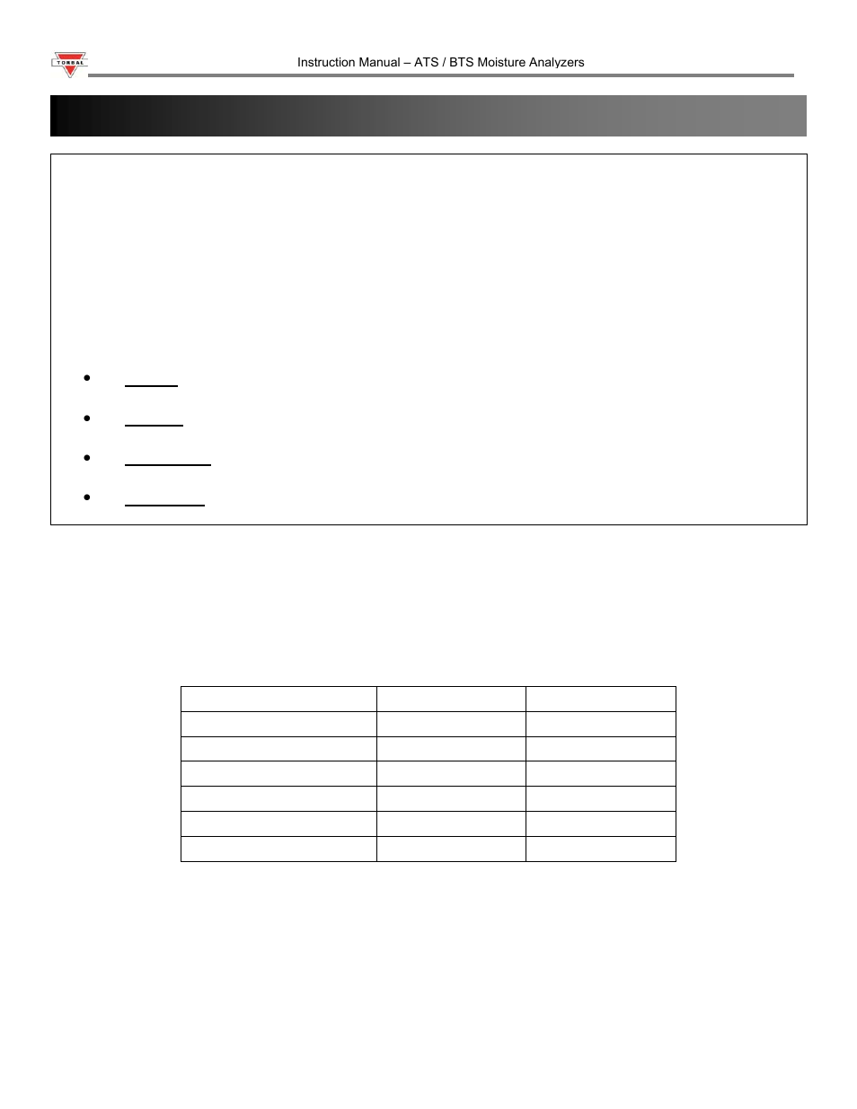 Important, Warning, First aid | Torbal ATS120 User Manual | Page 29 / 39