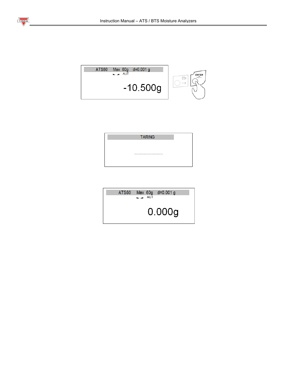 Torbal ATS120 User Manual | Page 34 / 39