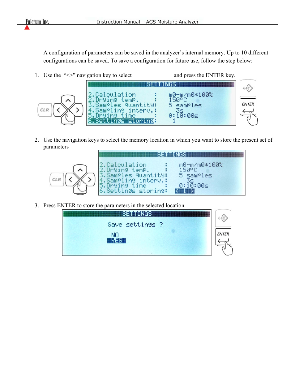 Torbal AGS100 250C PRO Manual User Manual | Page 17 / 48