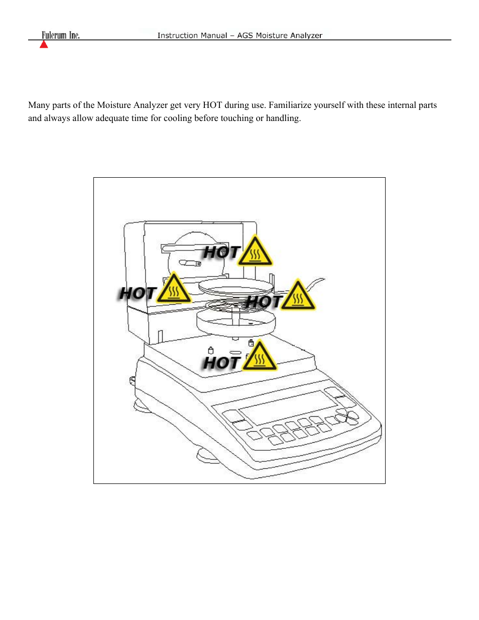 Torbal AGS Moisture Analyzer Instruction Manual User Manual | Page 4 / 48