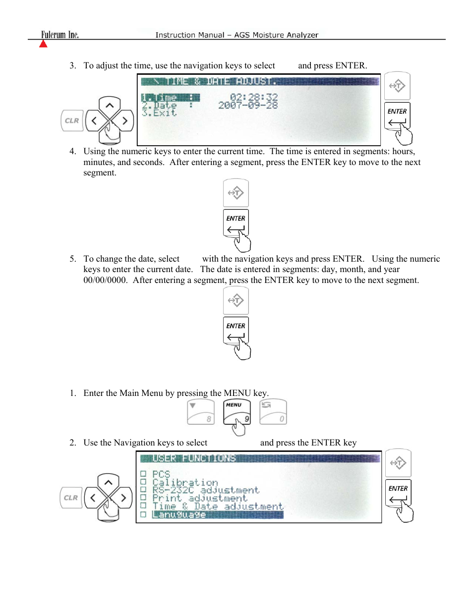 Torbal AGS Moisture Analyzer Instruction Manual User Manual | Page 41 / 48