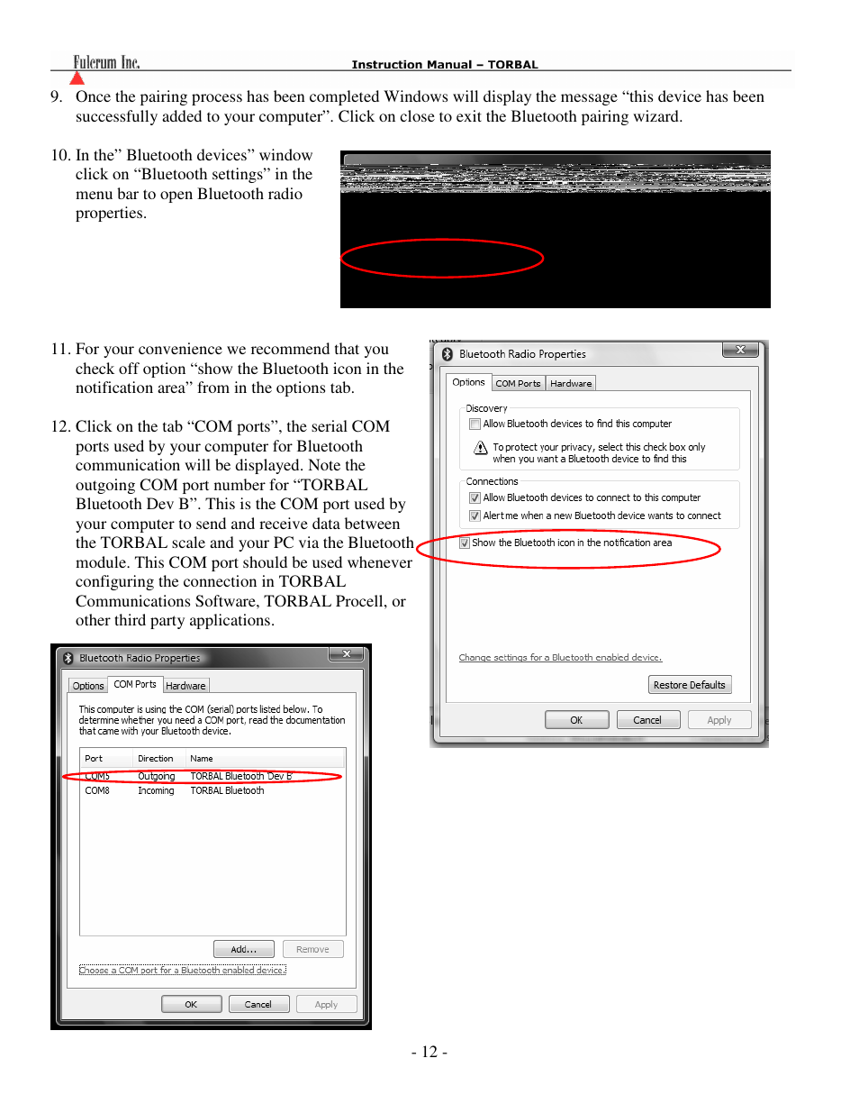 Torbal WM User Manual | Page 13 / 17
