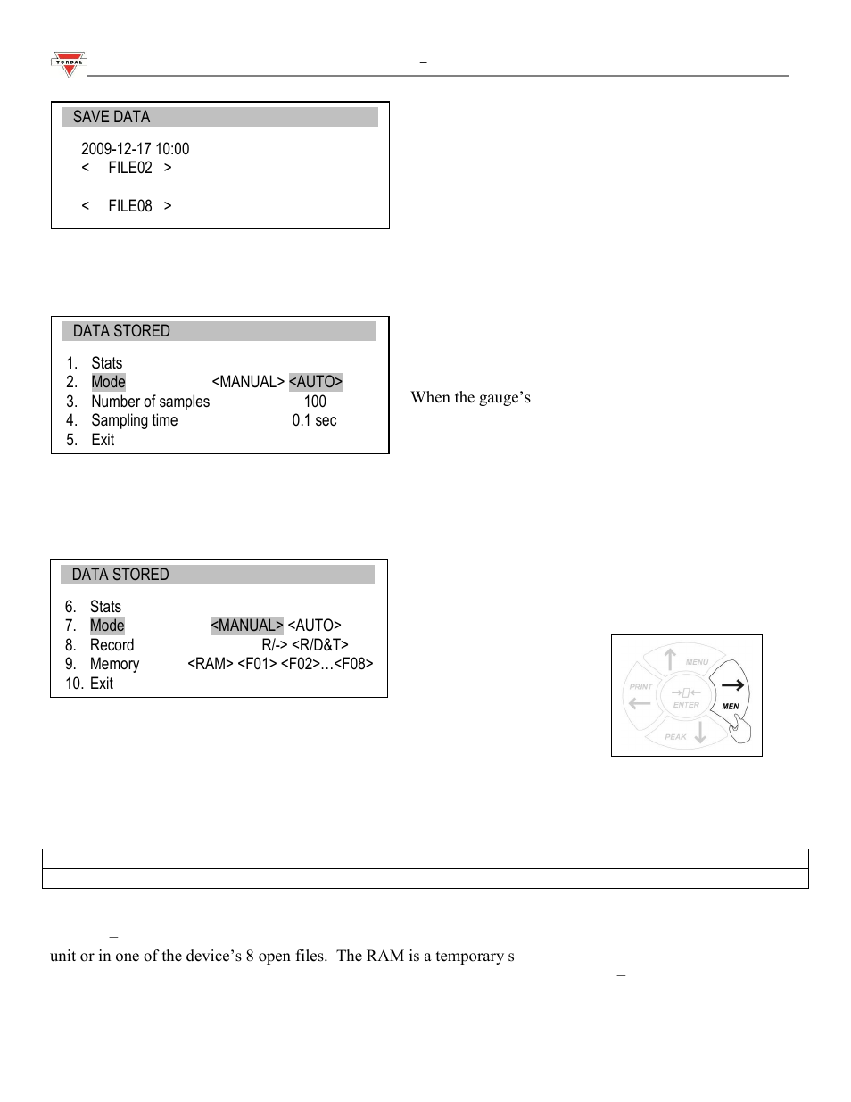 Torbal FA Series User Manual | Page 18 / 36