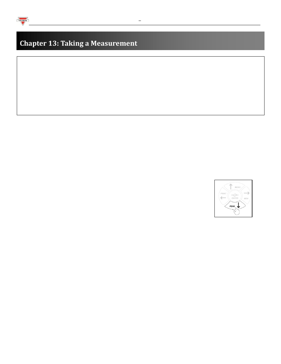 1 push force, 2 pull force, Chapter 13: taking a measurement | Torbal FA Series User Manual | Page 27 / 36