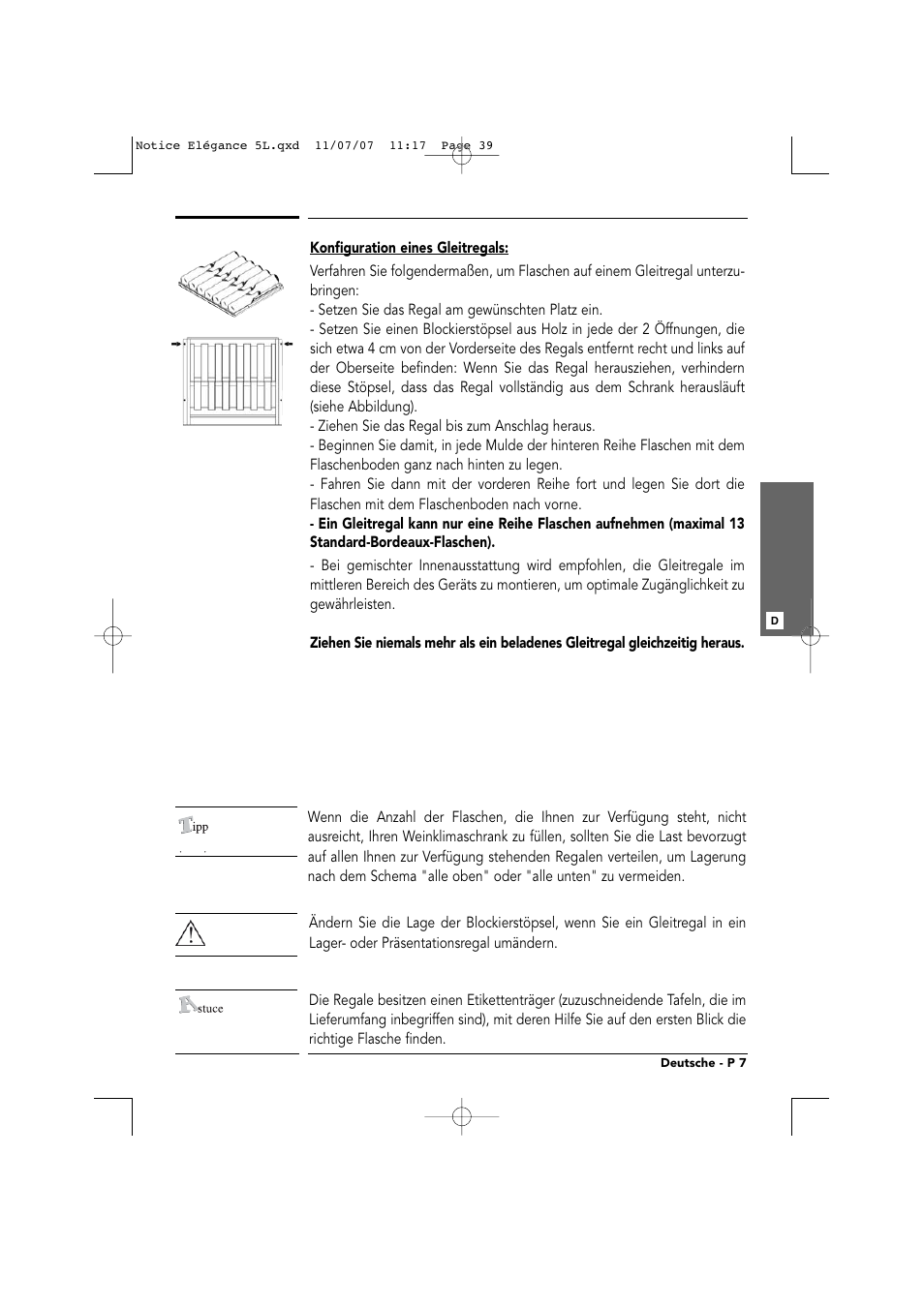 Transtherm Elegance Studio Fitted Cabinet User Manual | Page 39 / 100