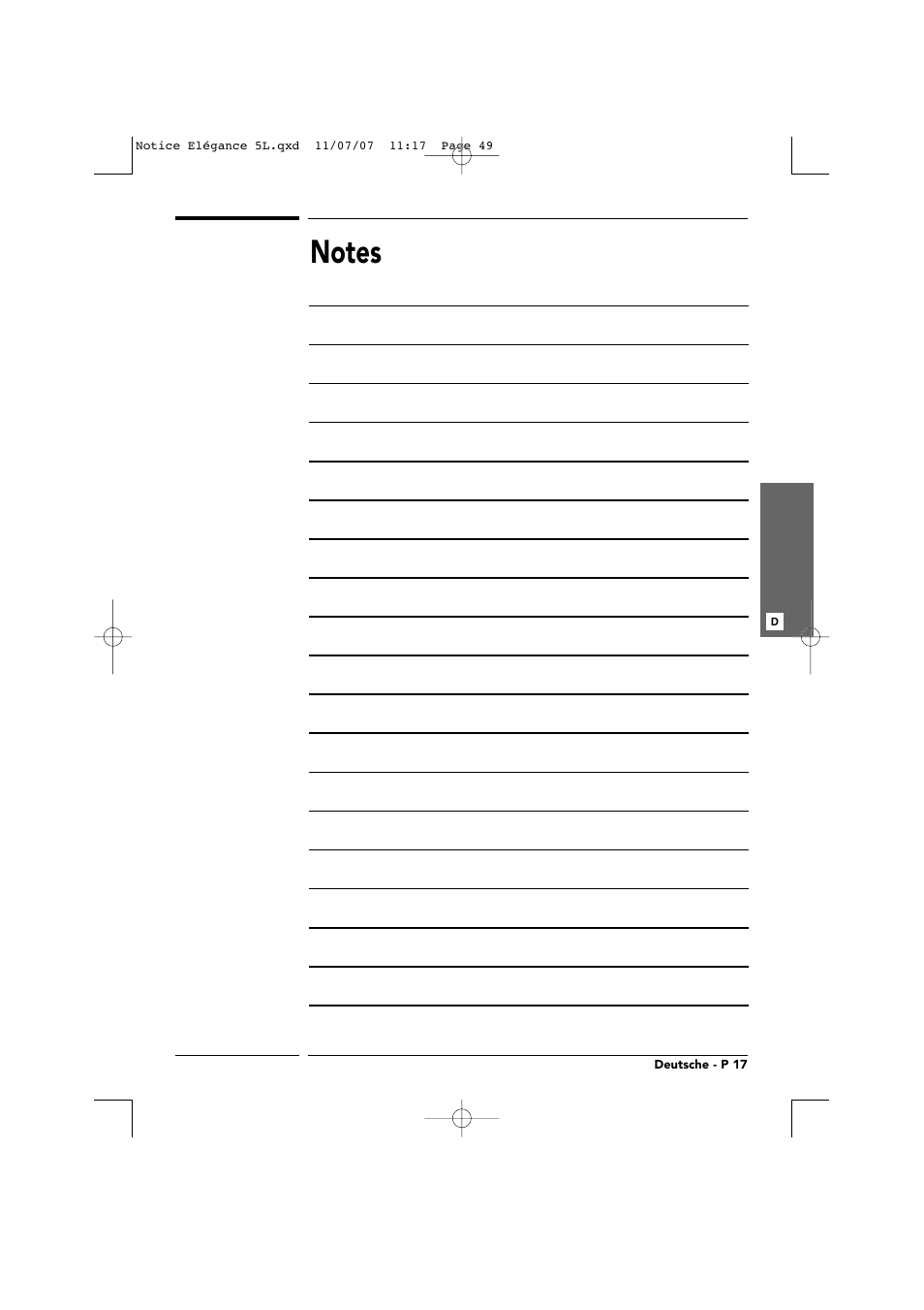 Transtherm Elegance Studio Fitted Cabinet User Manual | Page 49 / 100