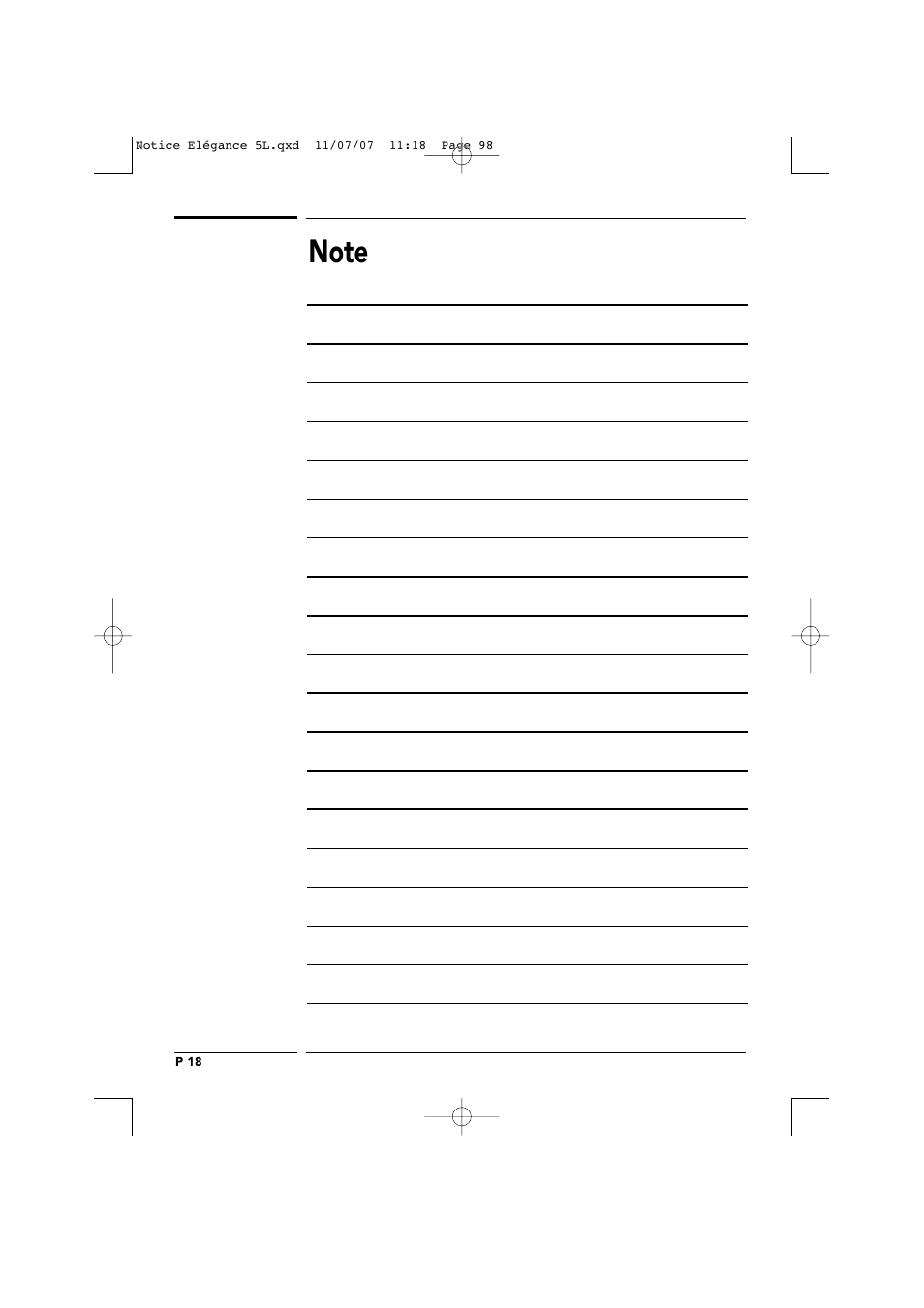 Transtherm Elegance Studio Fitted Cabinet User Manual | Page 98 / 100