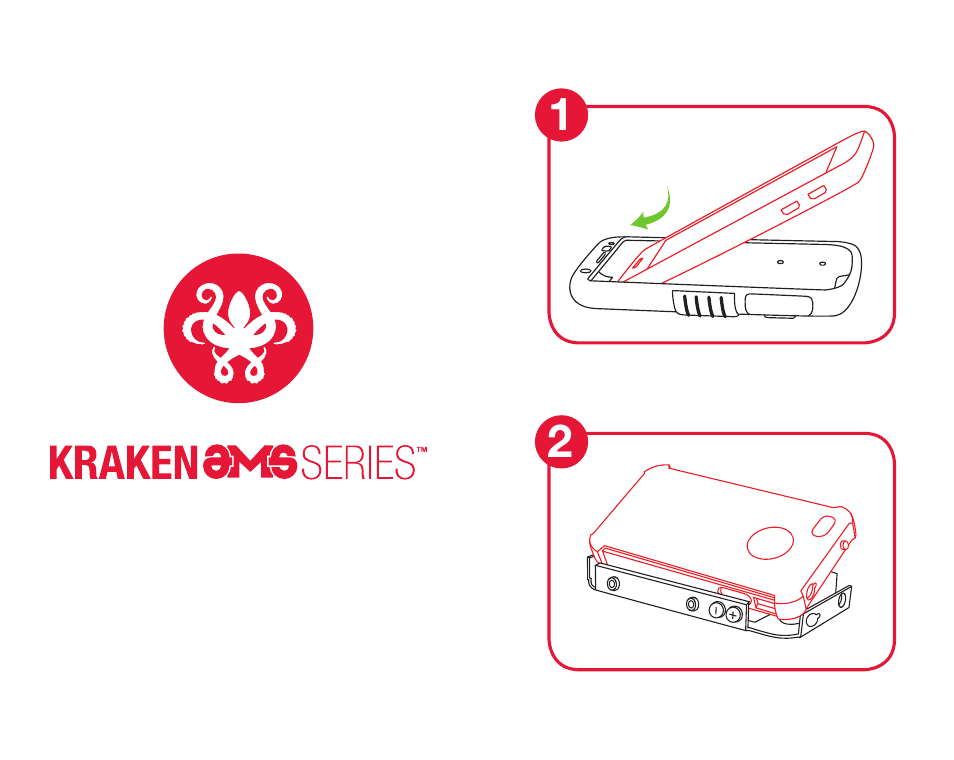 Trident Case Samsung Kraken A.M.S. Case - Case Installation Instructions User Manual | Page 2 / 5