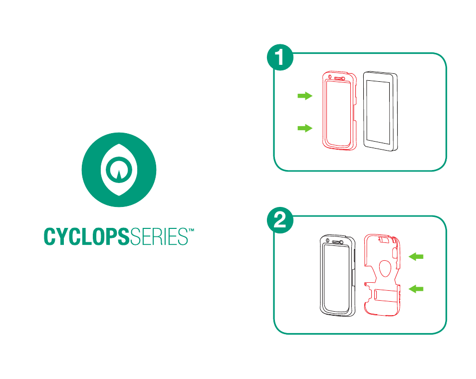 Trident Case Samsung Cyclops Case - Case Installation Instructions User Manual | Page 2 / 4