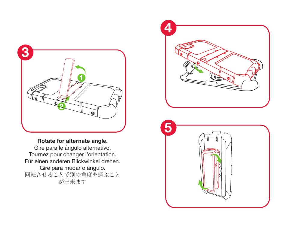 Trident Case Apple iPhone 6 Kraken A.M.S. Case - Case Installation Instructions User Manual | Page 3 / 5