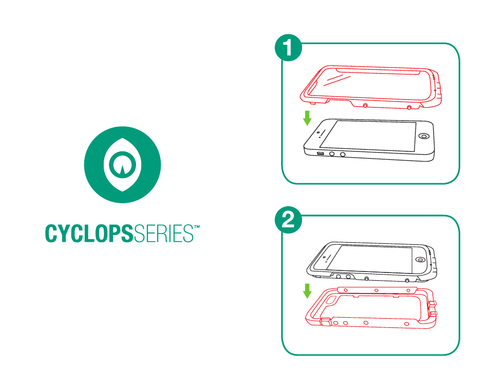 Trident Case ZTE Cyclops Case - Case Installation Instructions User Manual | Page 2 / 4