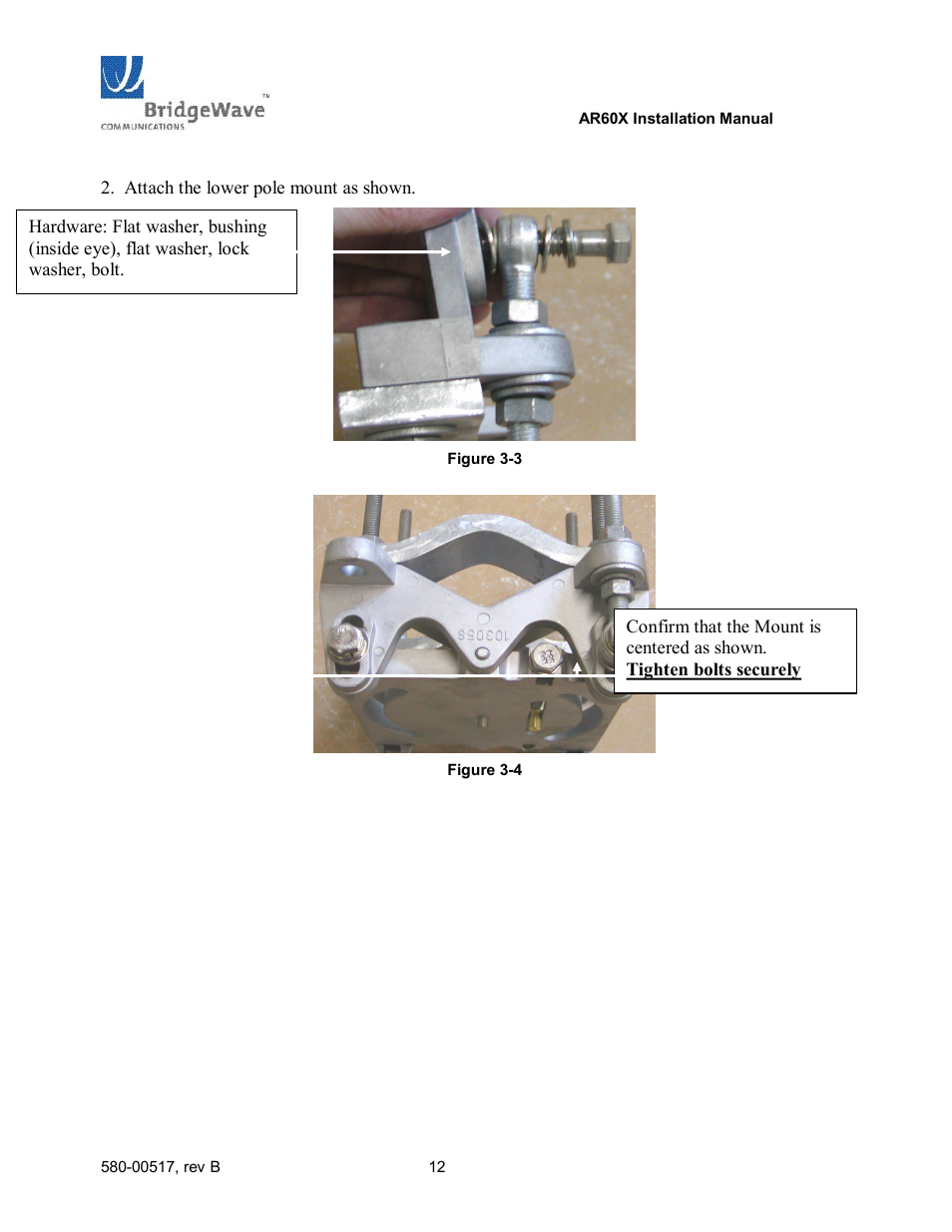 BridgeWave AR60X User Manual | Page 18 / 40