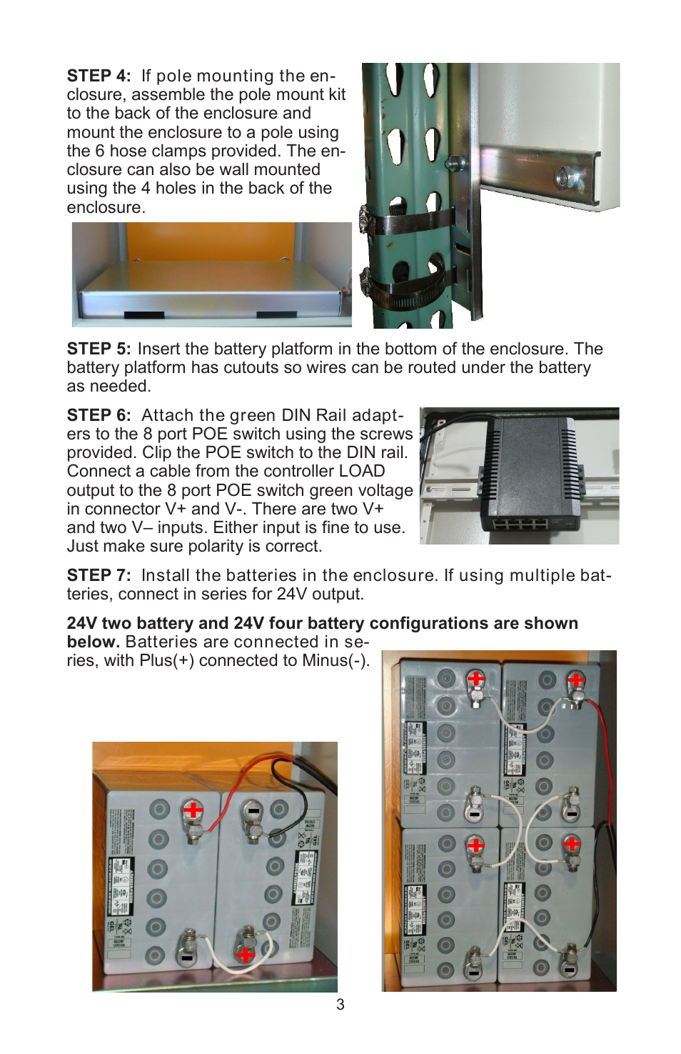 Tycon Power UPS-ST24-100-8-UBNT User Manual | Page 3 / 8