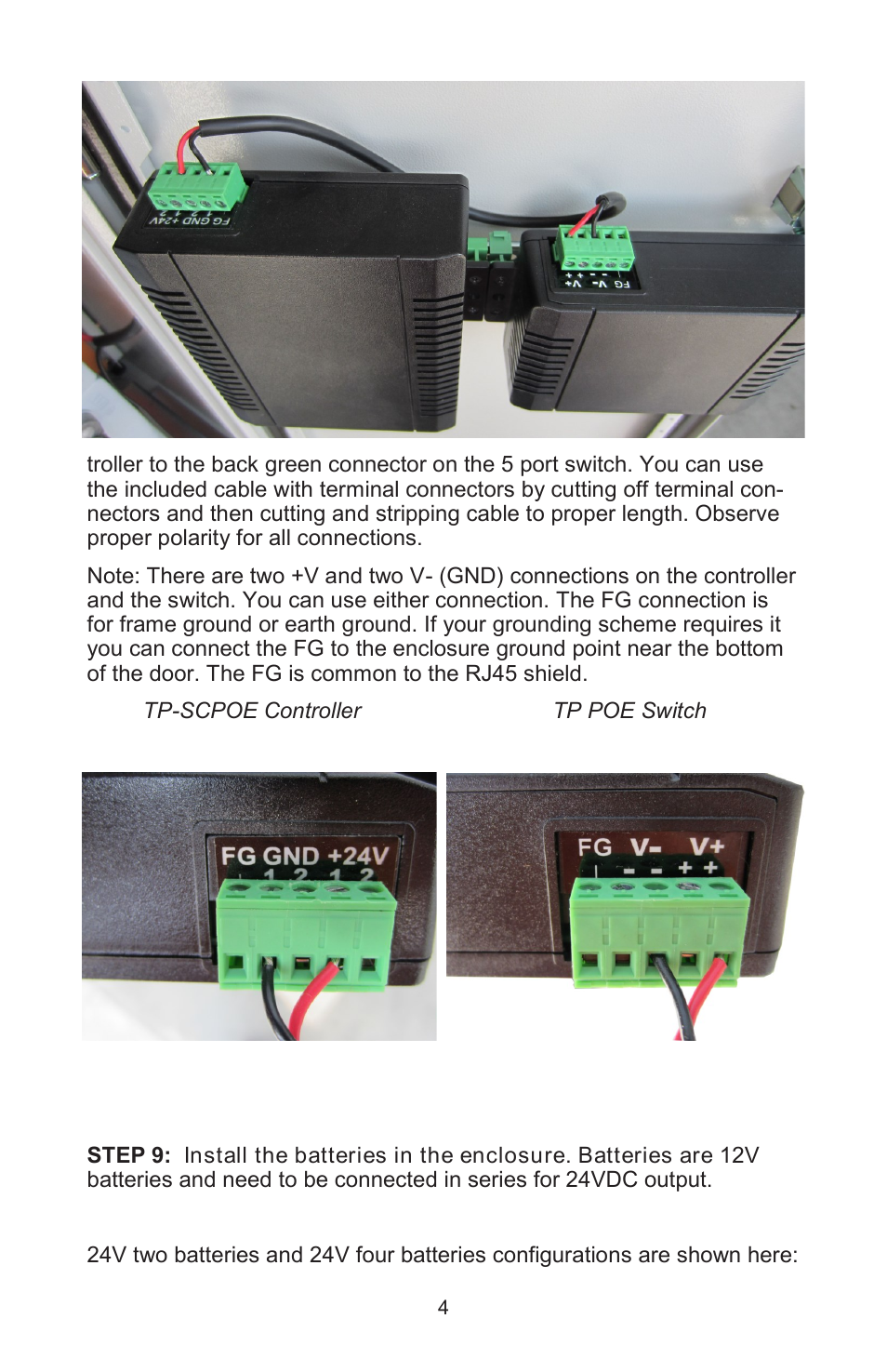 Tycon Power UPS-ST2424-50-UBNT User Manual | Page 4 / 12