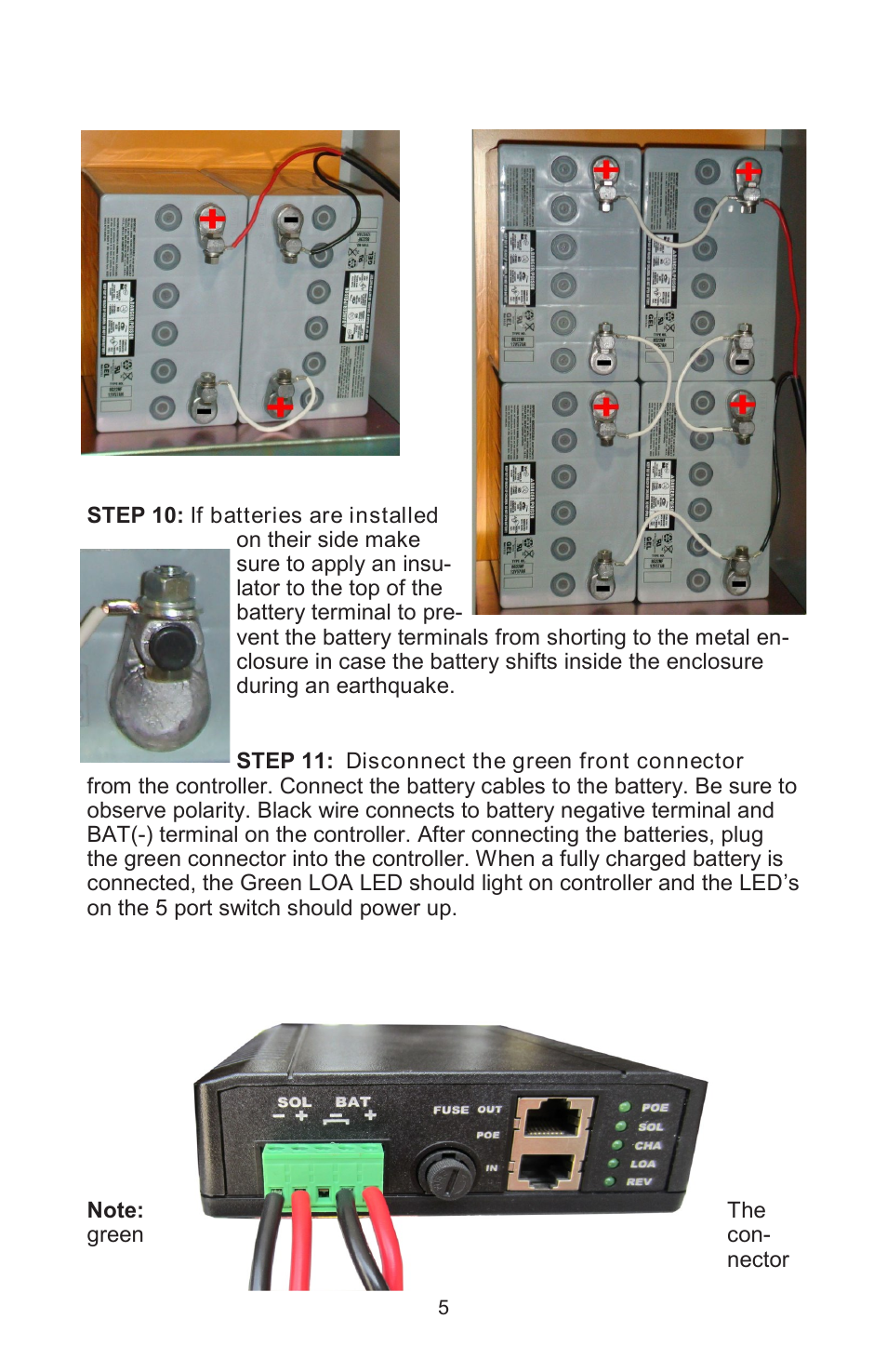 Tycon Power UPS-ST2424-50-UBNT User Manual | Page 5 / 12