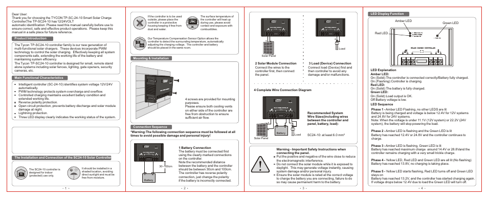 Tycon Power SLC-2405B/08B/10B/15B User Manual | 2 pages