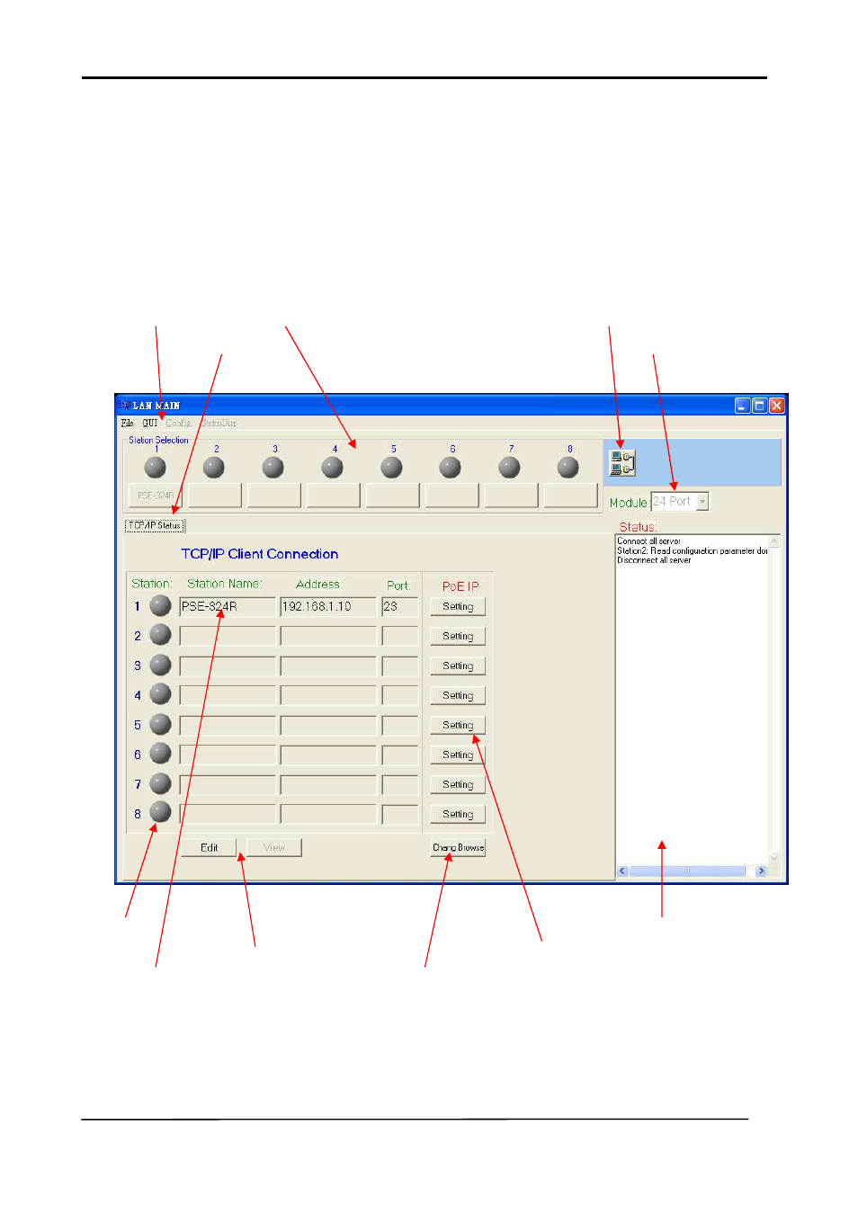 Gui management, Display and illustration | Tycon Power TP-MS608/616 User Manual | Page 15 / 31