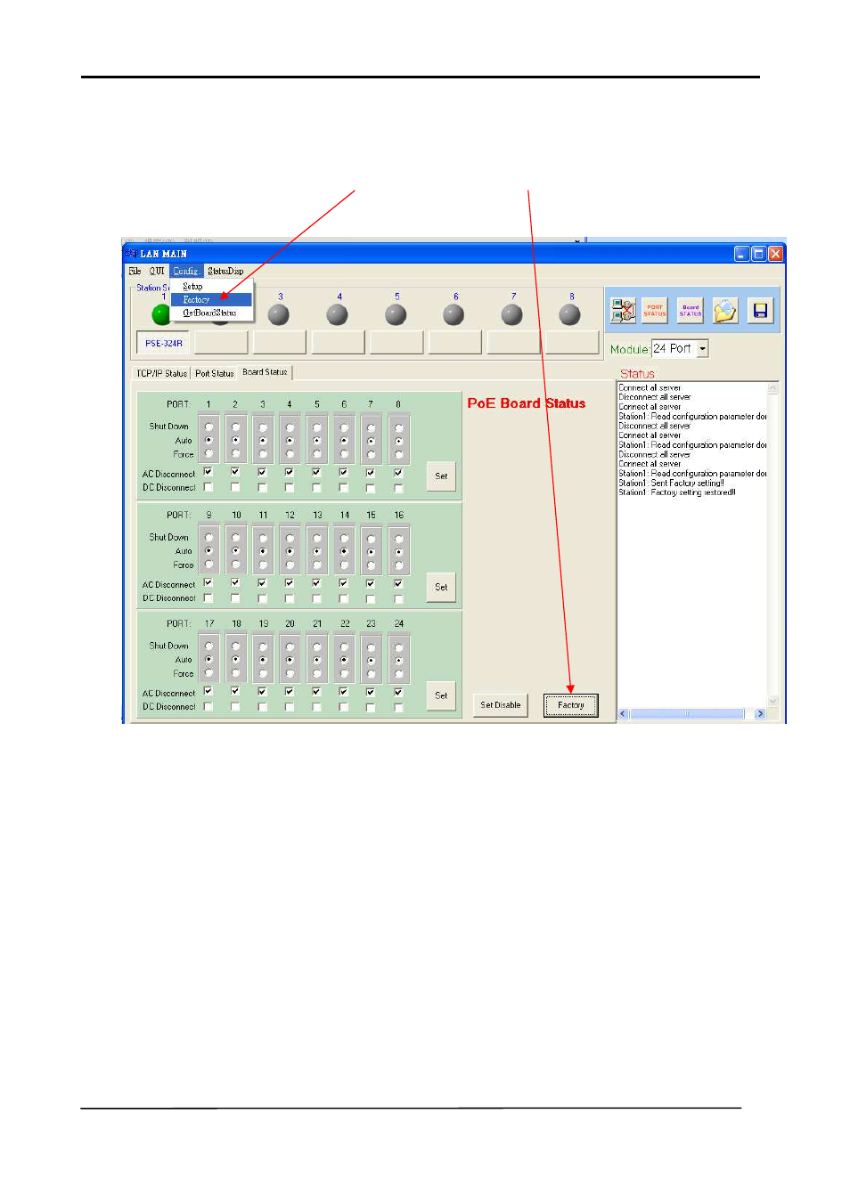 Factory setting, Tycon power systems | Tycon Power TP-MS608/616 User Manual | Page 24 / 31