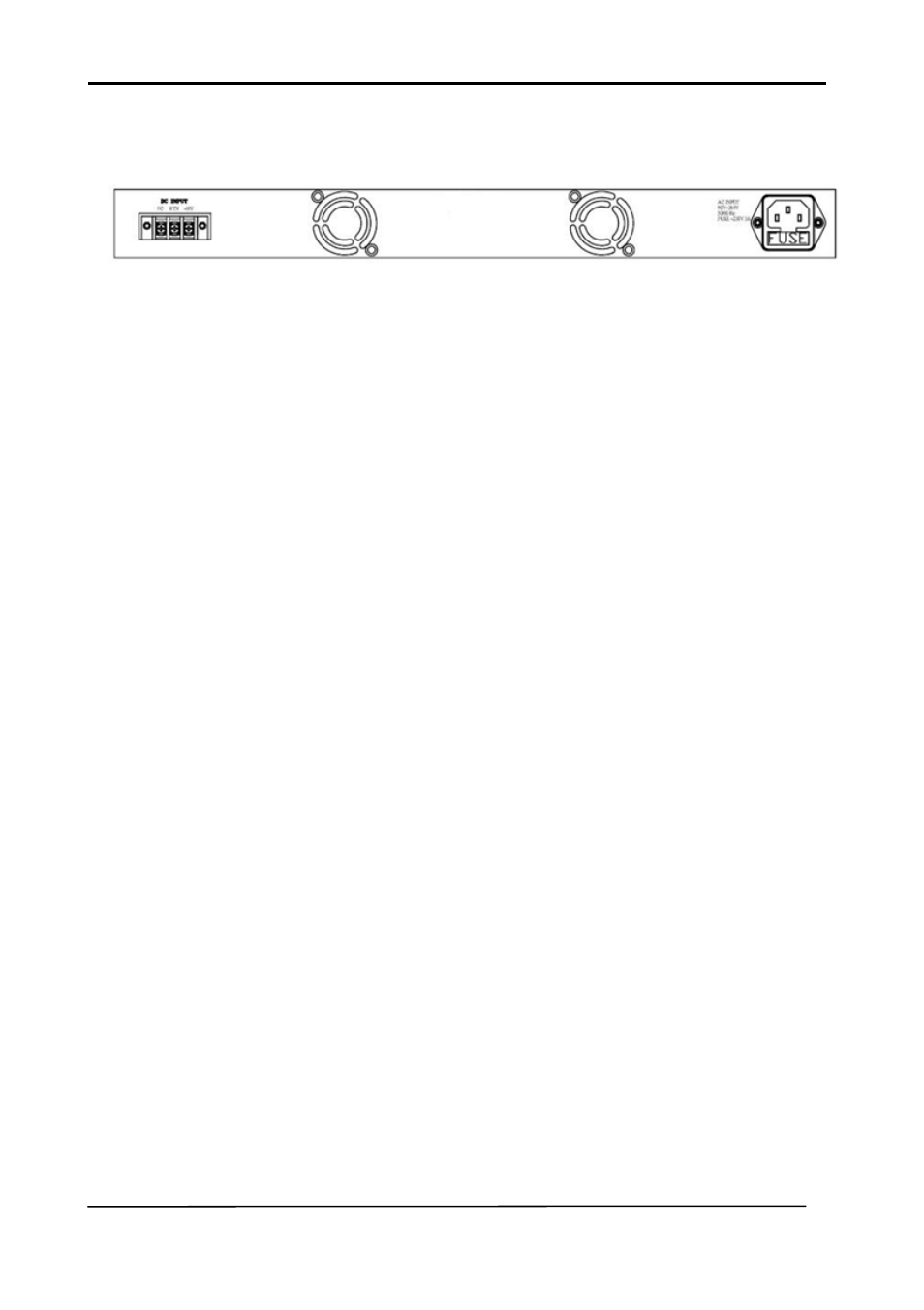 Rear panel, Power on, Network application | Tycon power systems | Tycon Power TP-MS608/616 User Manual | Page 6 / 31