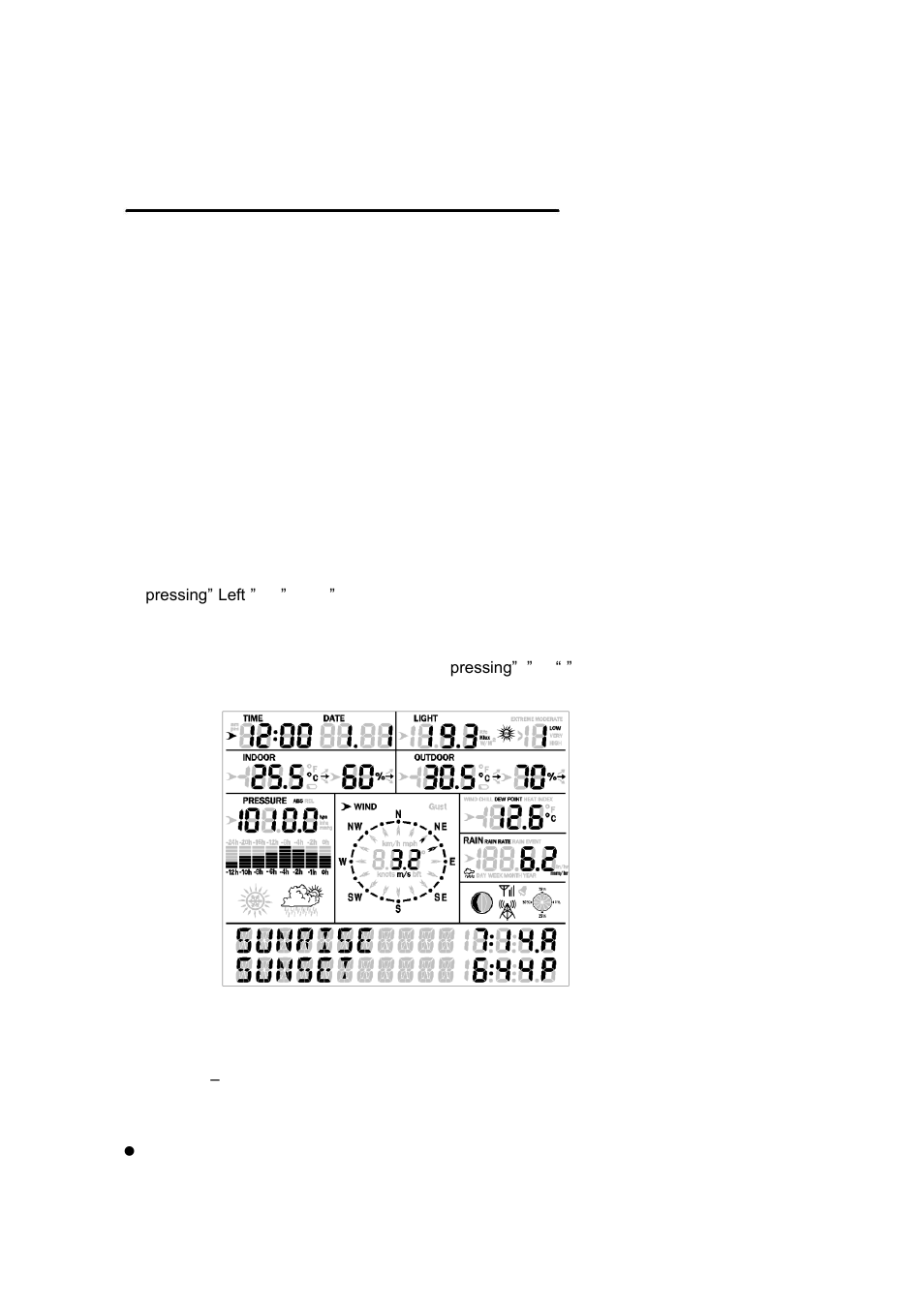 Base station / display console operation, Program mode | Tycon Power TP2700WC User Manual | Page 10 / 31