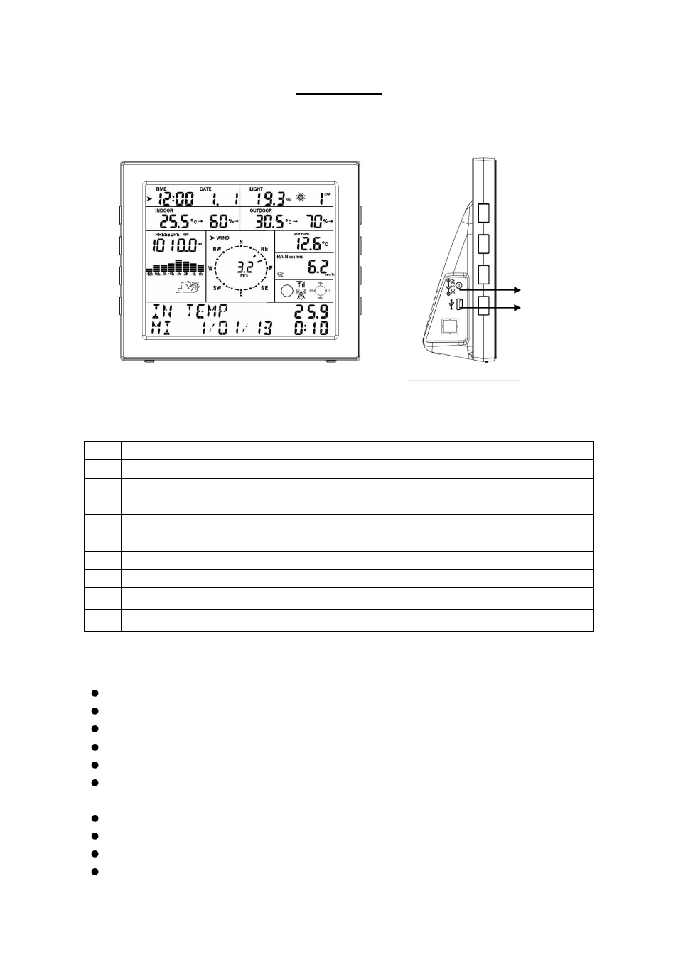 Overview, Base station / display console, Features | Tycon Power TP2700WC User Manual | Page 2 / 31