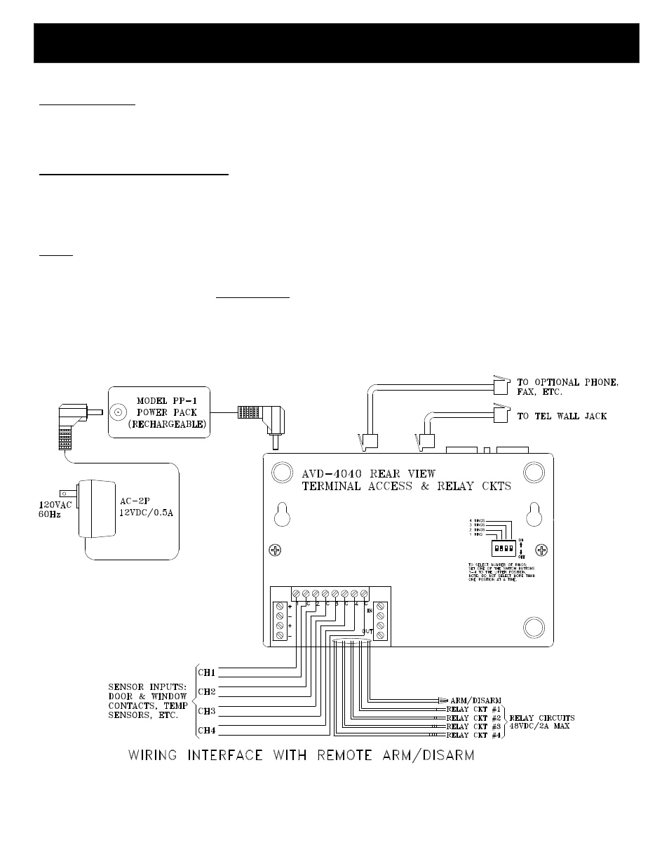 United Security AVD-4040 User Manual | Page 14 / 19