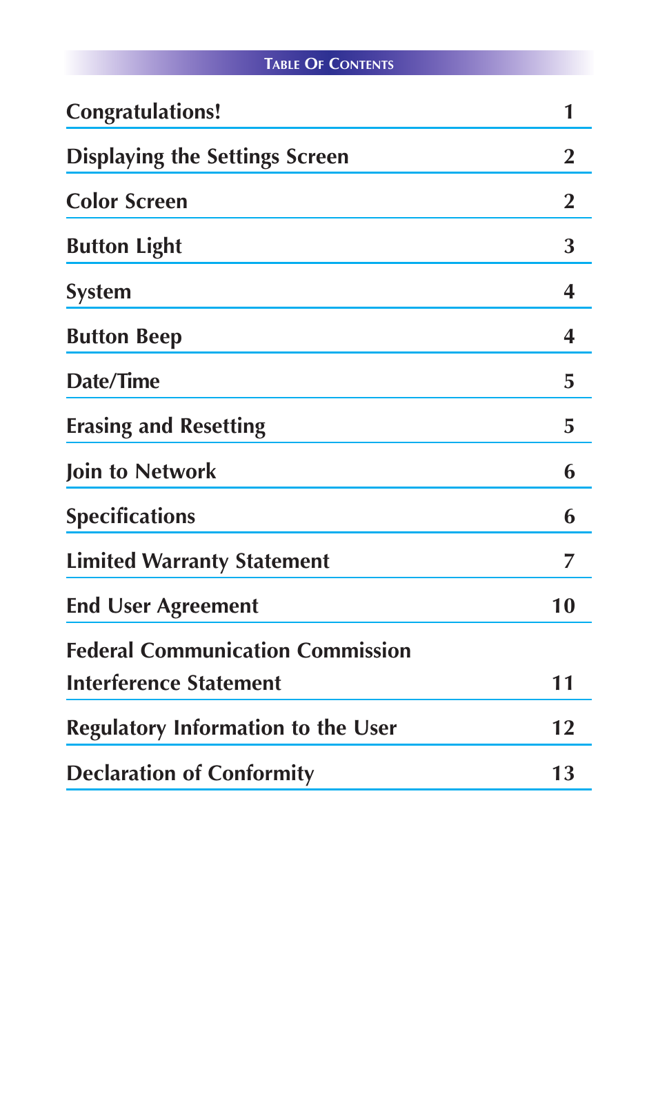 Universal Remote Control (URS) TRC-780 User Manual | Page 3 / 18