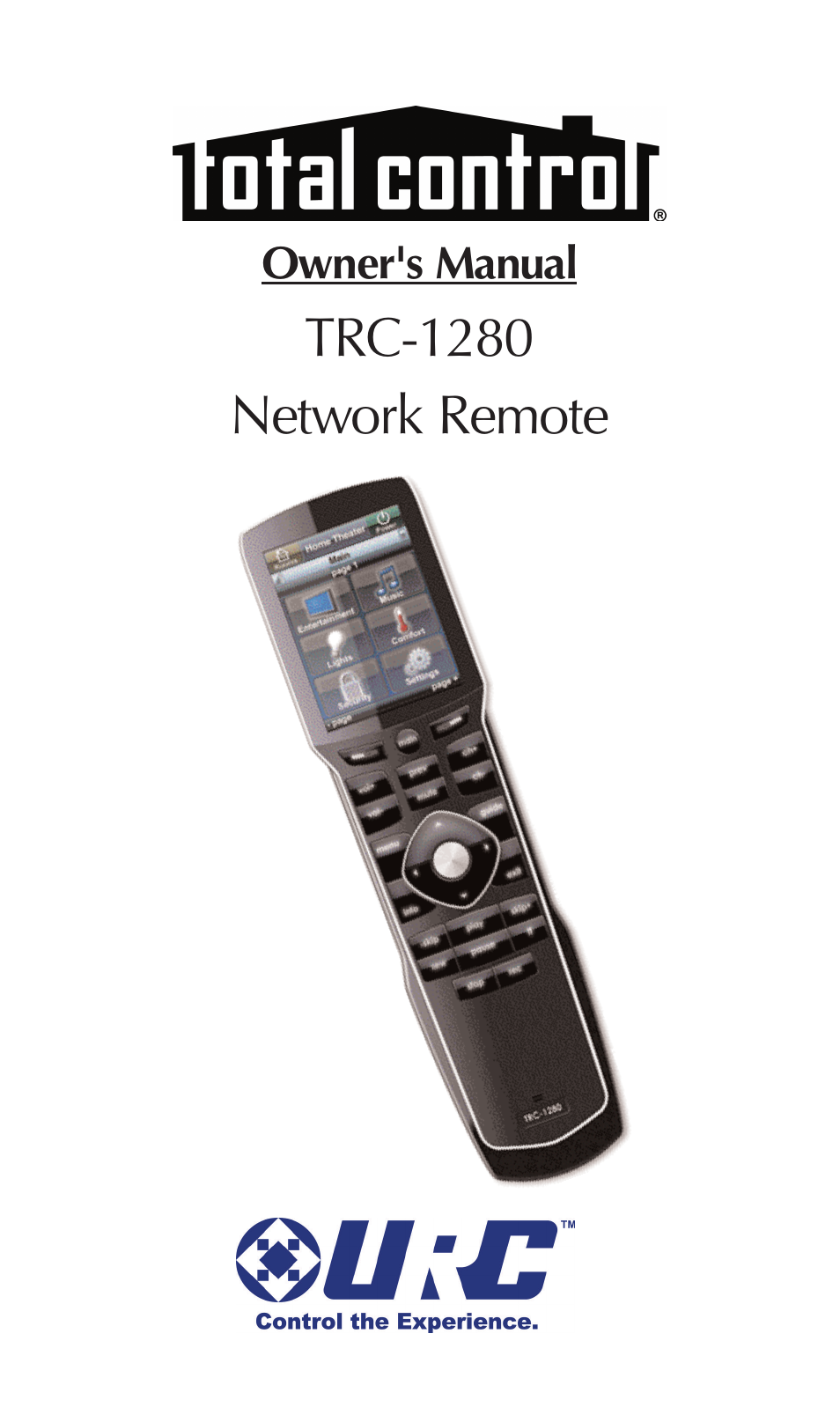 Universal Remote Control (URS) TRC-1280 User Manual | 21 pages