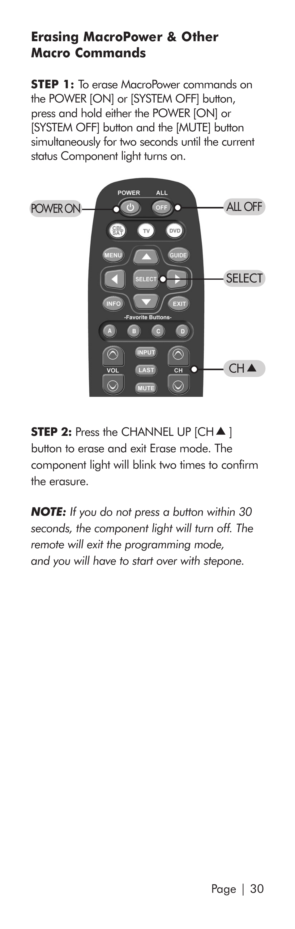 Universal Remote Control (URS) SR3 User Manual | Page 31 / 52