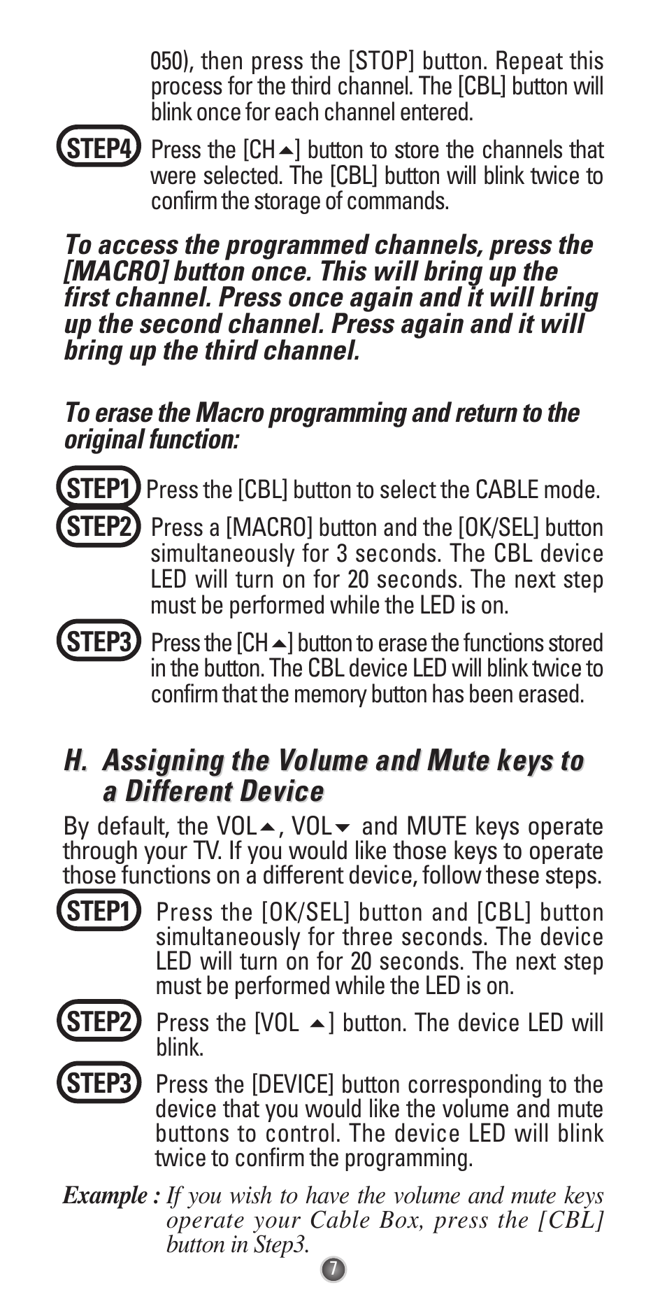 Universal Remote Control (URS) UR3-SR3 User Manual | Page 9 / 24