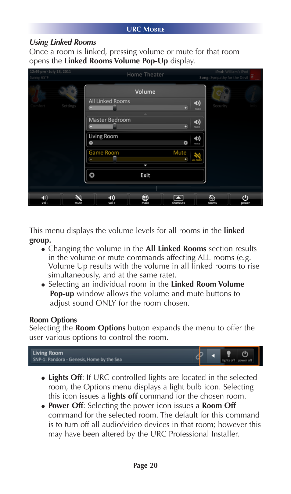 Universal Remote Control (URS) Mobile for iOS v2 User Manual | Page 25 / 34