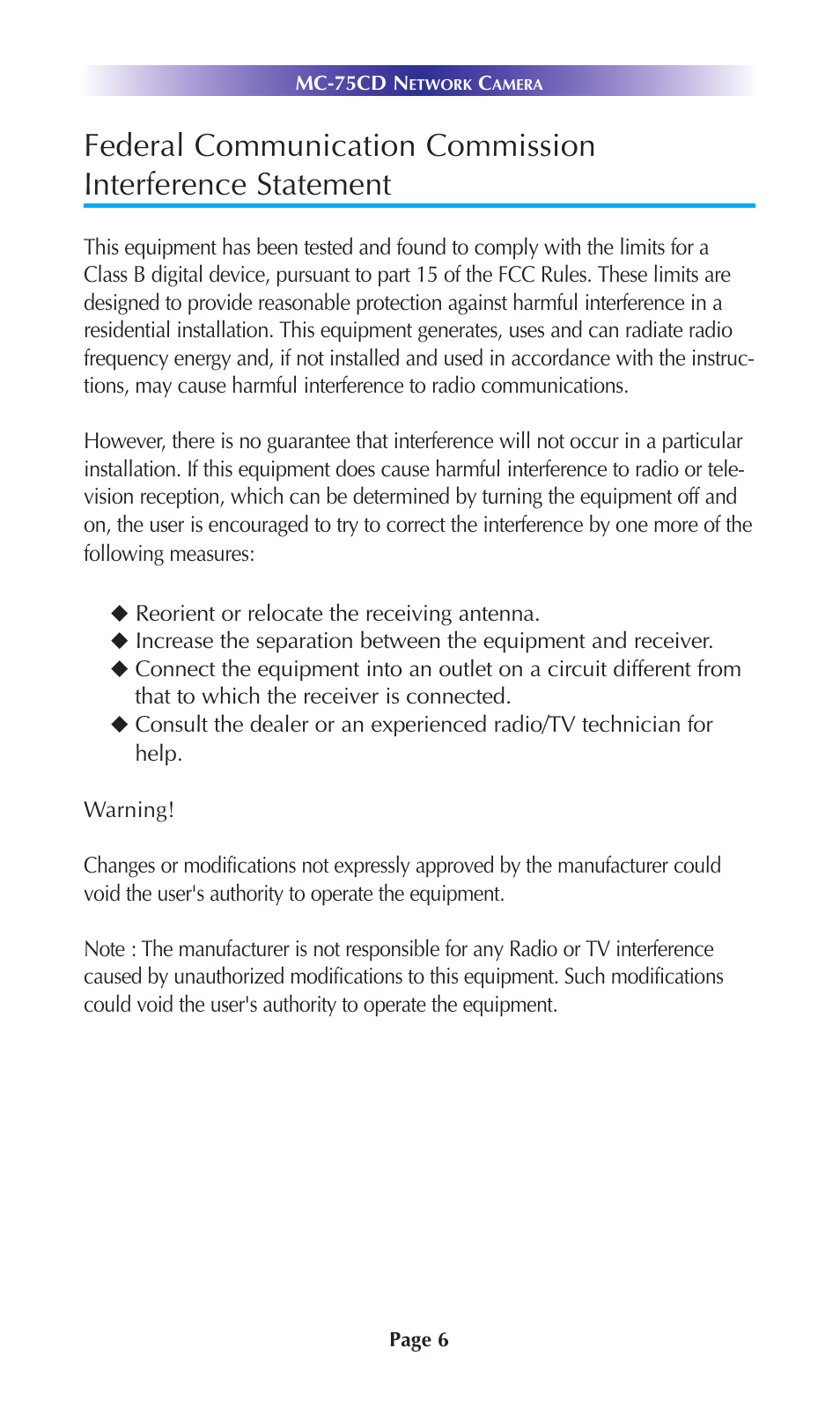 Universal Remote Control (URS) MC-75CD User Manual | Page 9 / 12