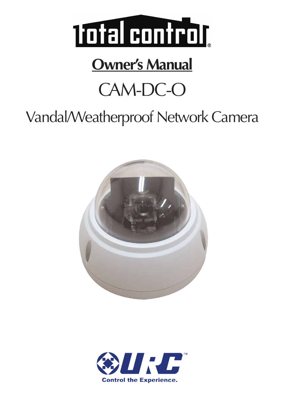 Universal Remote Control (URS) CAM-DC-O User Manual | 20 pages