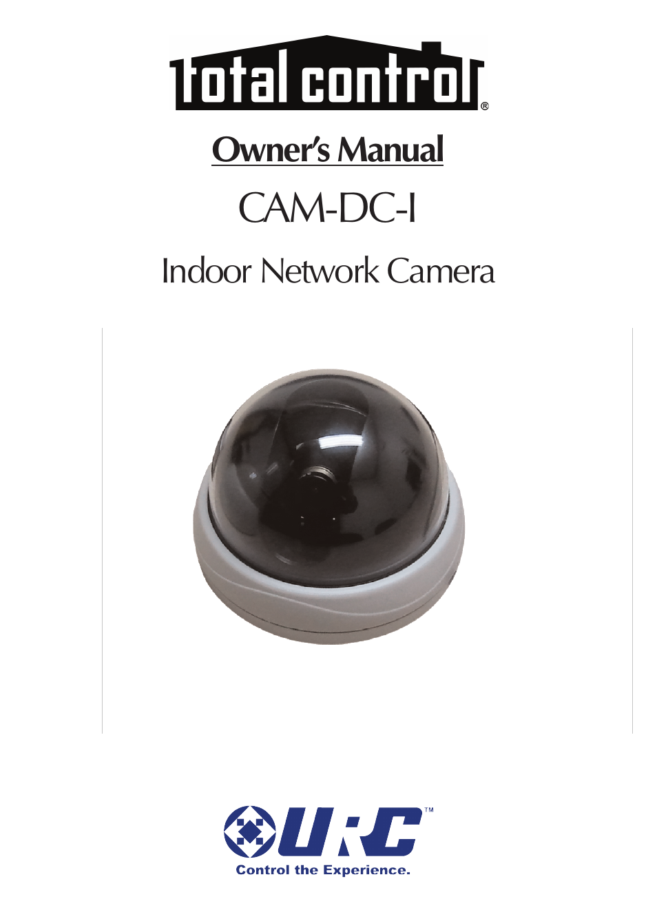 Universal Remote Control (URS) CAM-DC-I User Manual | 19 pages