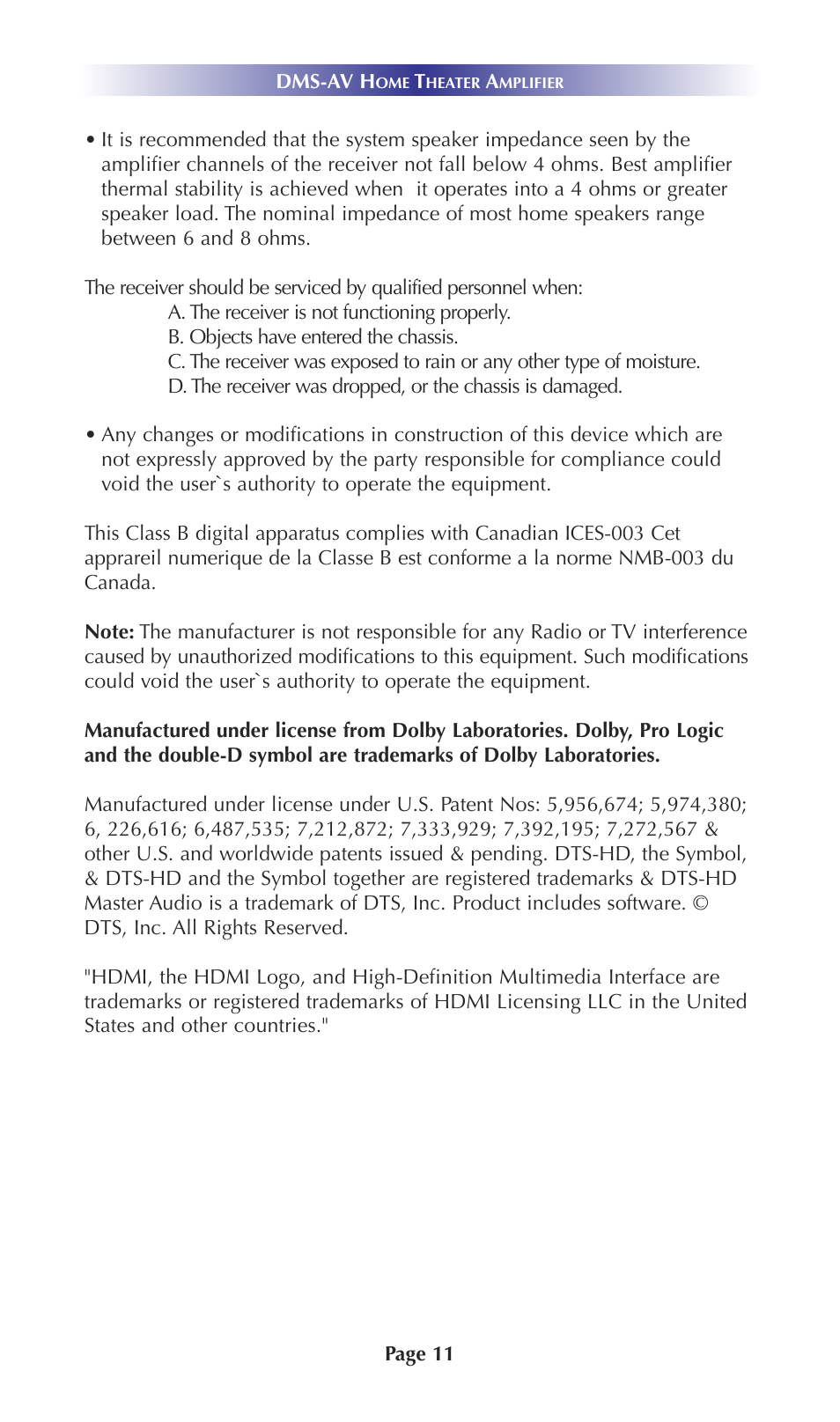Universal Remote Control (URS) DMS-AV TSP20007.10.14 User Manual | Page 10 / 50