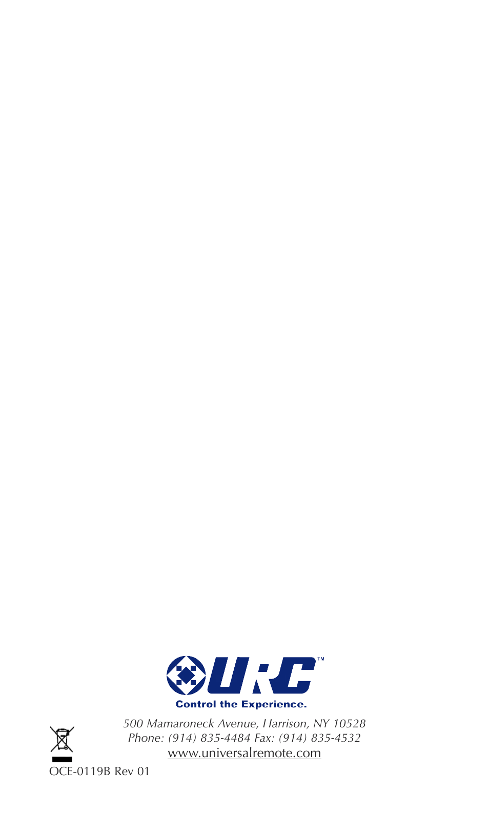 Universal Remote Control (URS) DMS-AV TSP20007.10.14 User Manual | Page 50 / 50