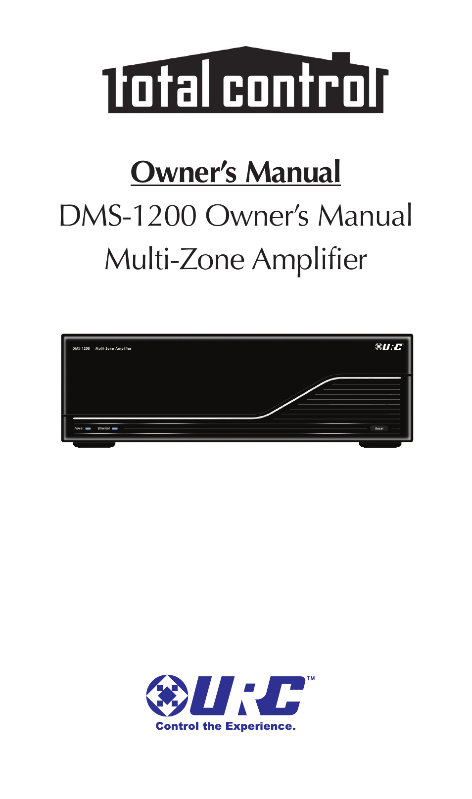 Universal Remote Control (URS) DMS-1200 User Manual | 20 pages