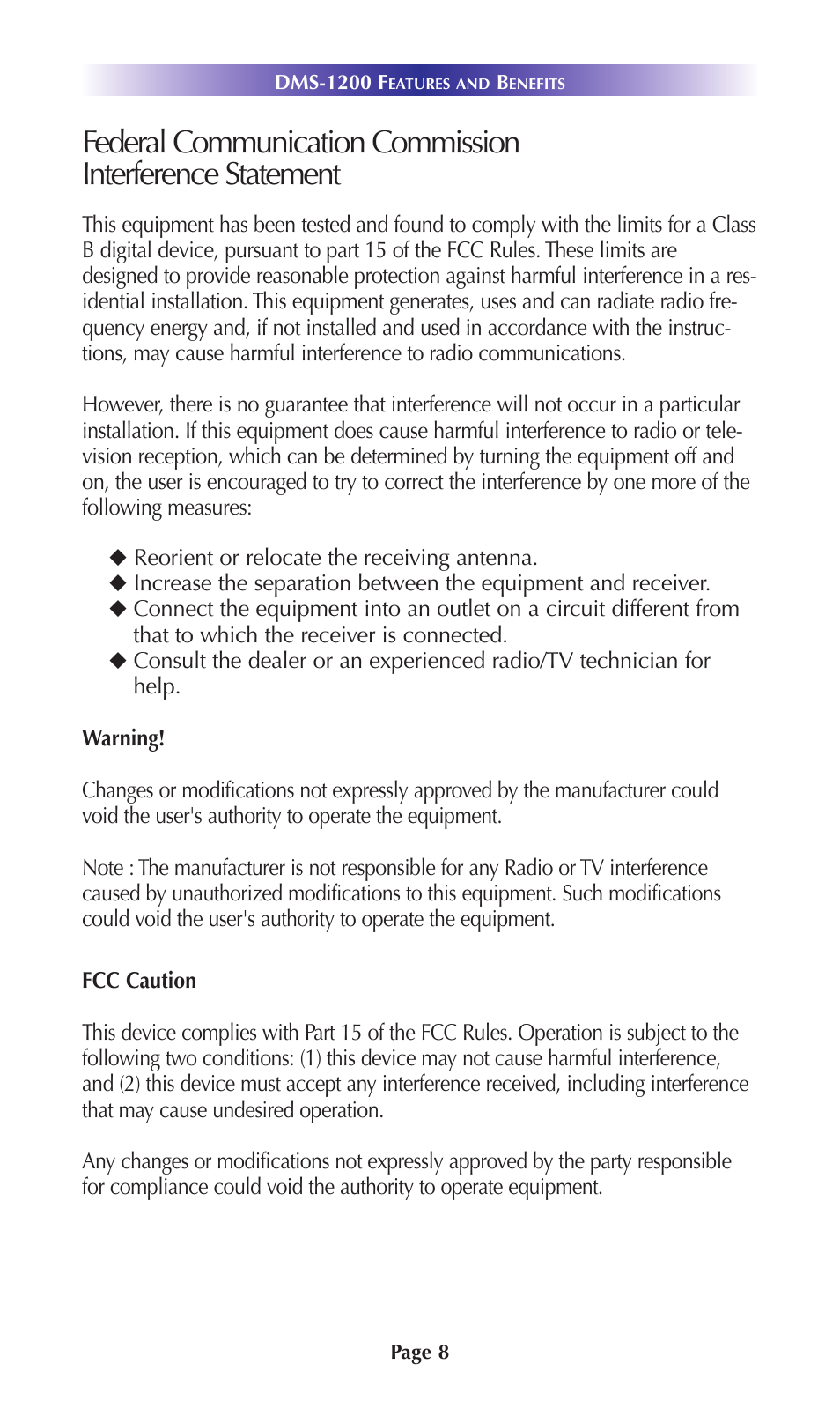 Universal Remote Control (URS) DMS-1200 User Manual | Page 12 / 20