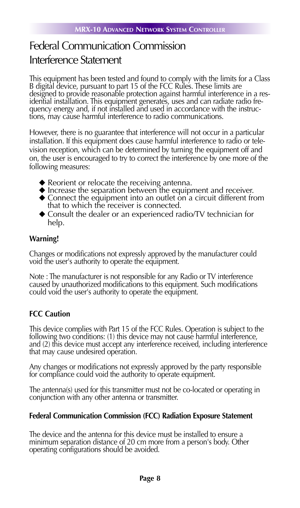 Universal Remote Control (URS) MRX-10 7.11.14 User Manual | Page 11 / 15