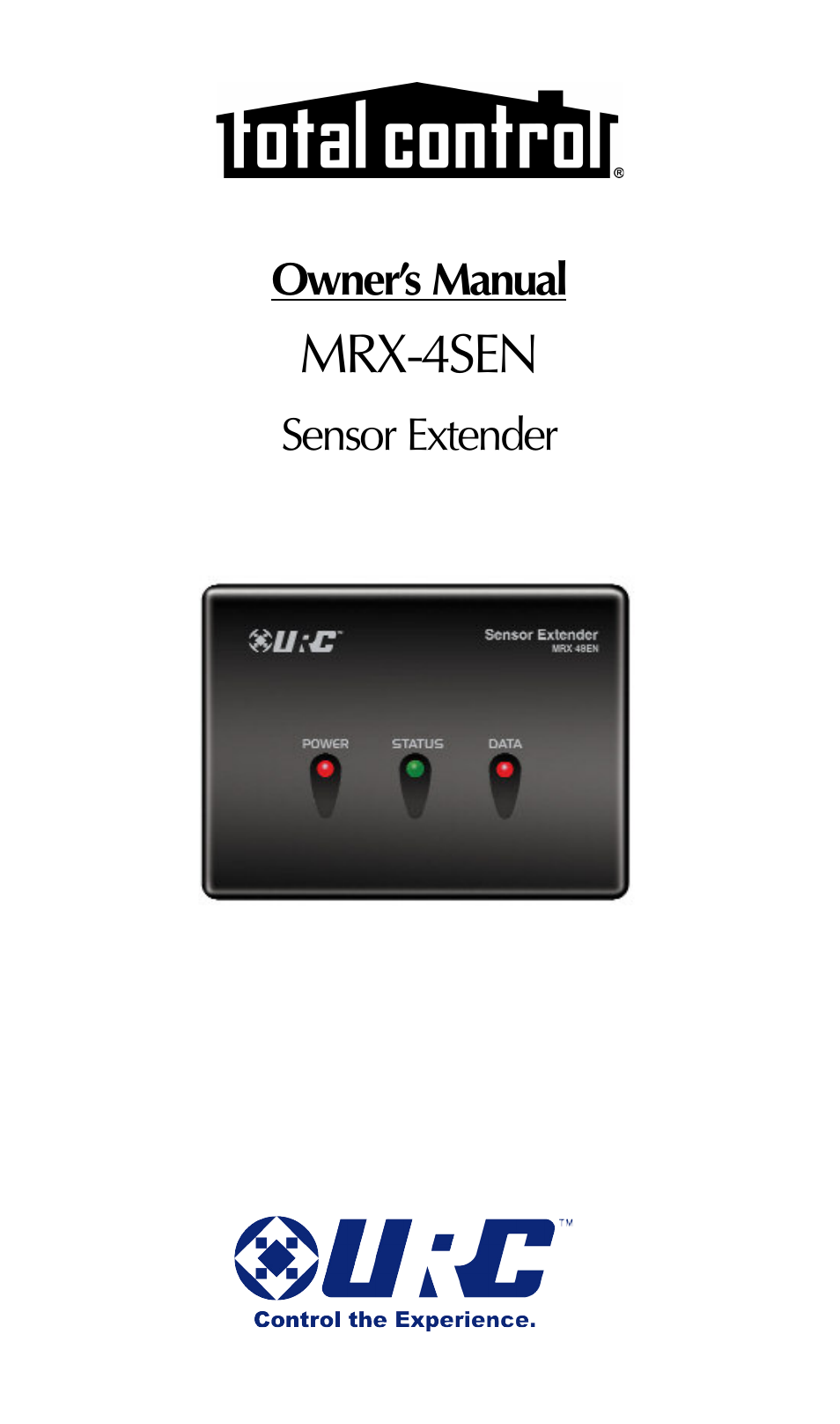 Universal Remote Control (URS) MRX-4SEN 7.11.14 User Manual | 20 pages