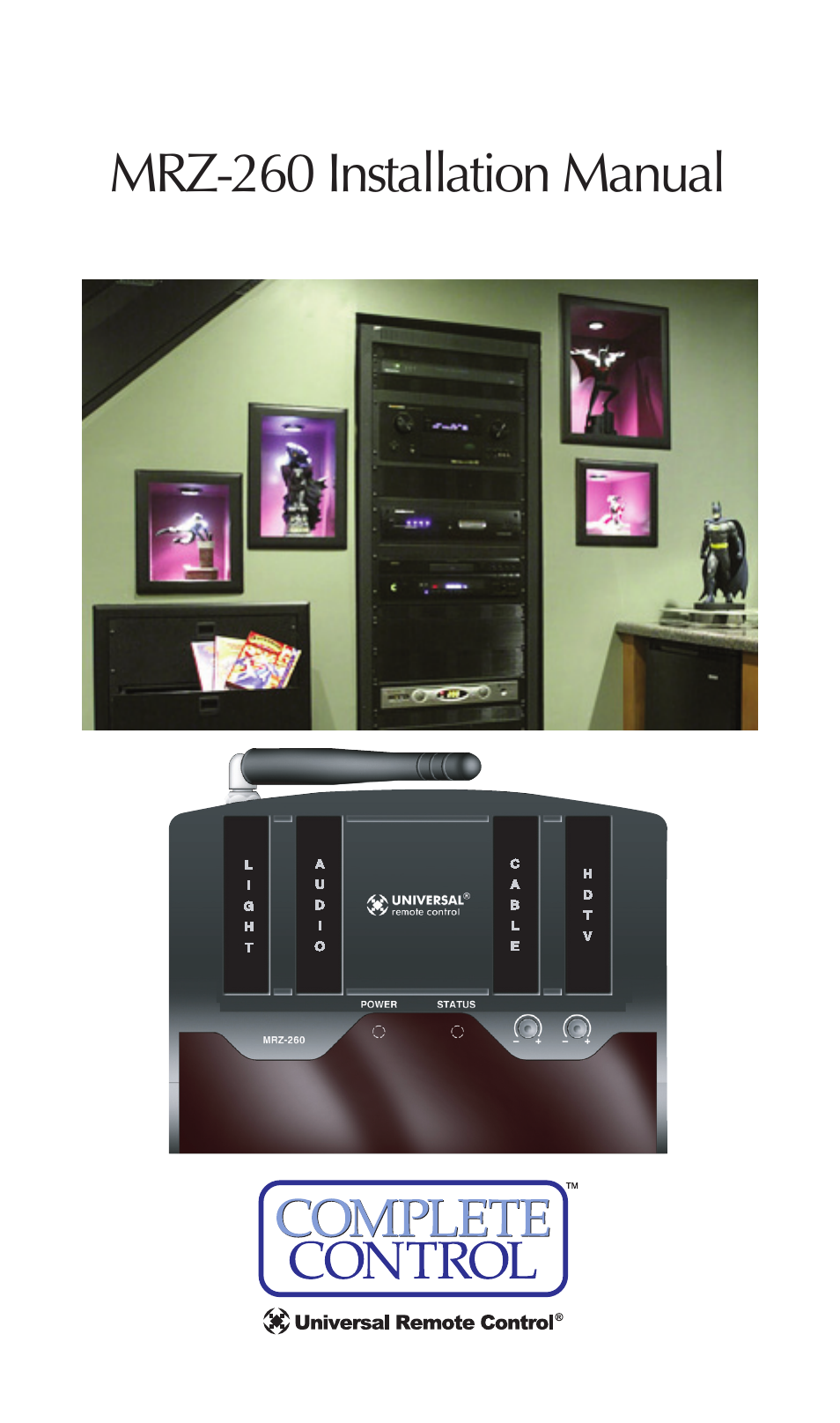 Universal Remote Control (URS) MRZ-260 User Manual | 20 pages