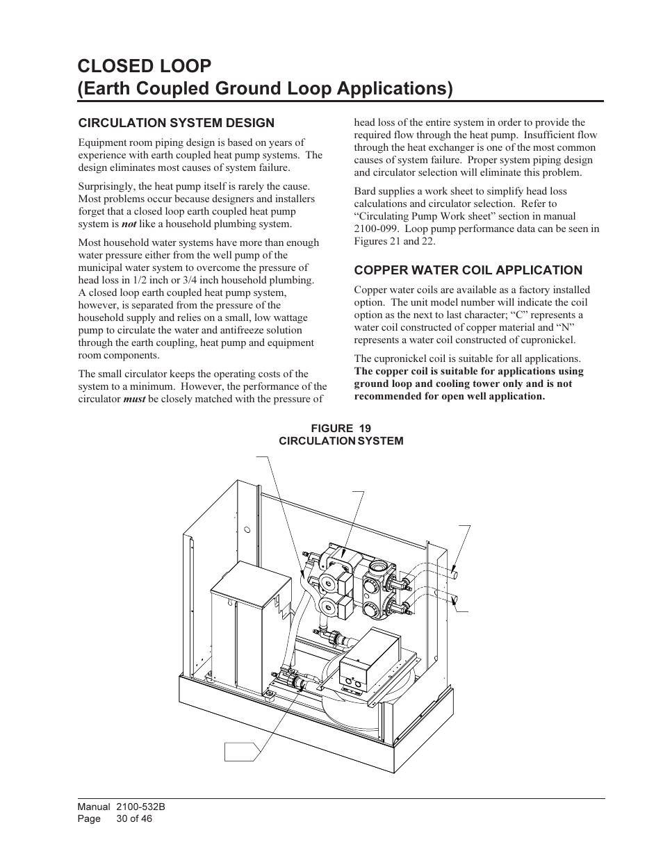Bard STAGED CAPACITY PACKAGED HEAT PUMP QW5S1 User Manual | Page 30 / 46